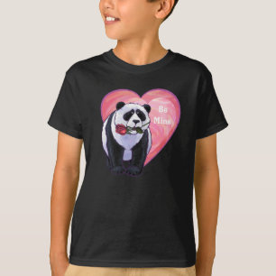 Panda Bear Valentine's Day T-Shirt