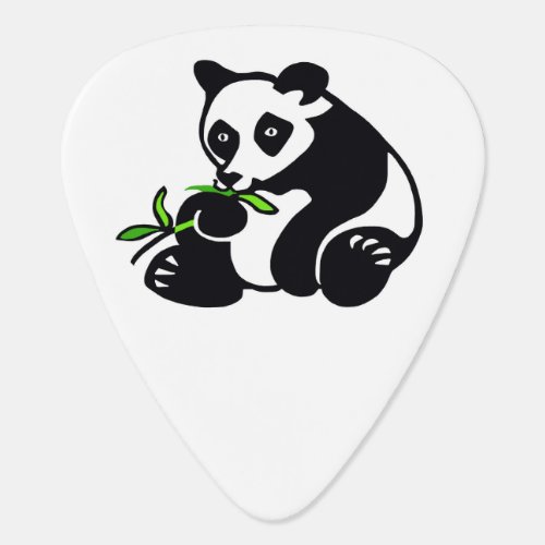 PANDA Bear_ Wildlife warrior _ Conservation _ Guitar Pick