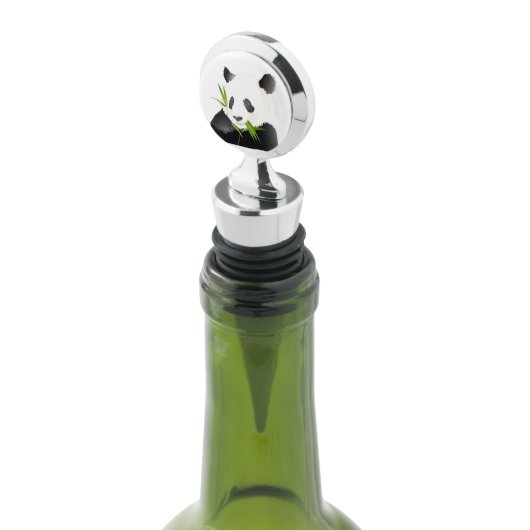 Panda Bear Wine Stopper (Angled)