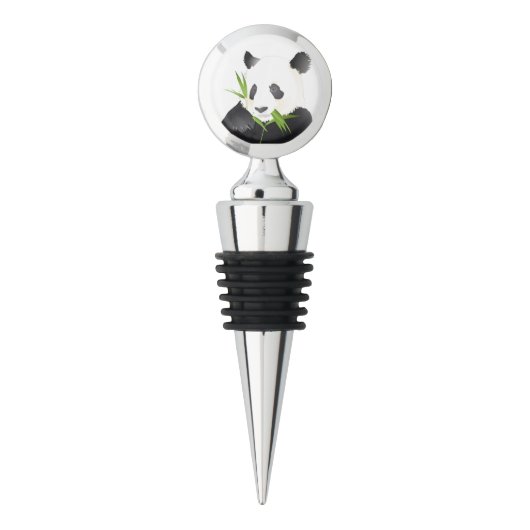 Panda Bear Wine Stopper (Front)
