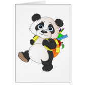 Panda Bear with backpack (Front)