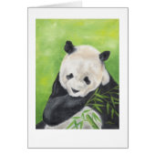Panda bear with bamboo (Front)