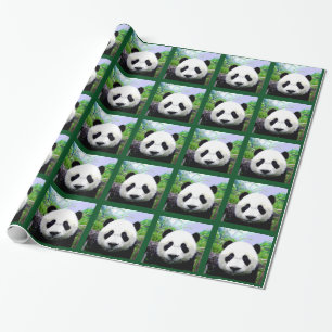 Panda Bear Wrapping Paper
