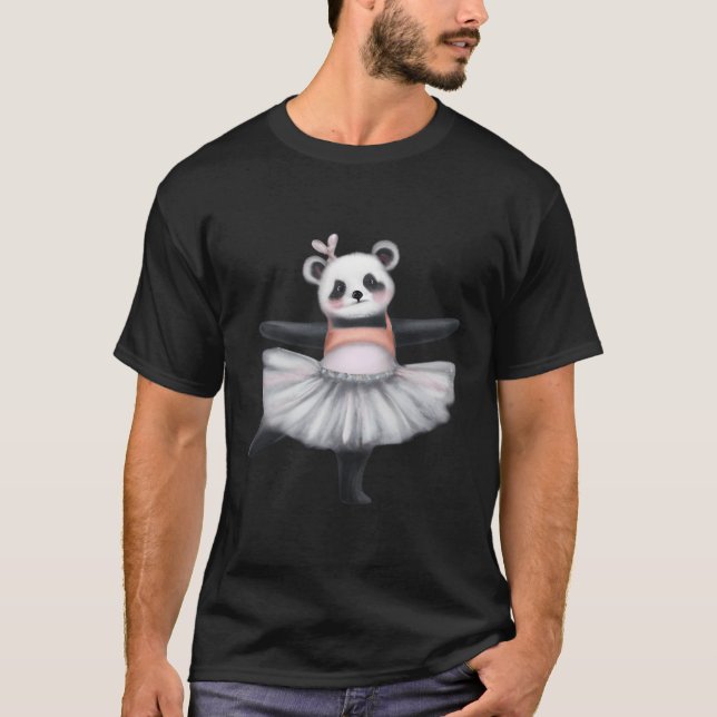 Panda Bearpanda Ballerina T-Shirt (Front)