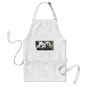 Panda Bears Adult Apron
