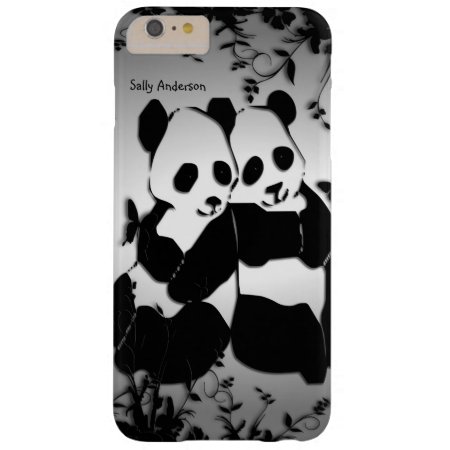 Panda Bears Barely There iPhone 6 Plus Case