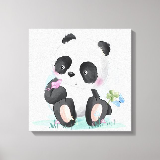 Panda Bears  Canvas Print (Front)