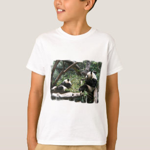 Panda Bears Children's Sweatshirt T-Shirt