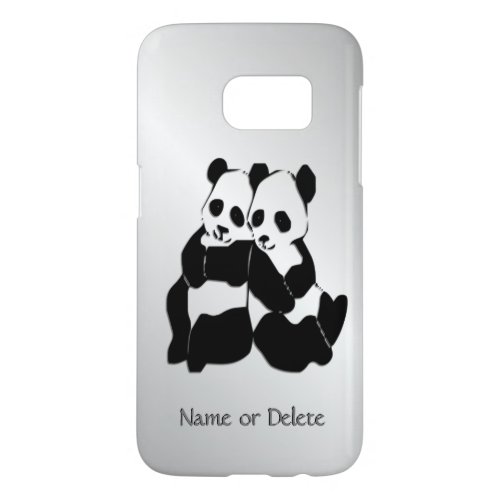 Panda Bears Custom Samsung Galaxy S7 Case