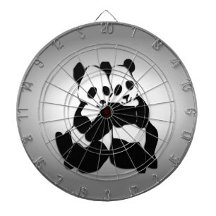 Panda Bears Dart Board