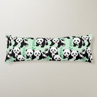 Panda Bears Design Body Pillow