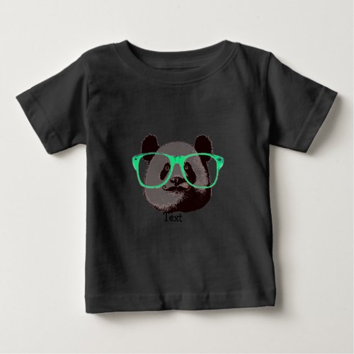 Panda Bears Gifts for Girl Add Name To personalize Baby T_Shirt