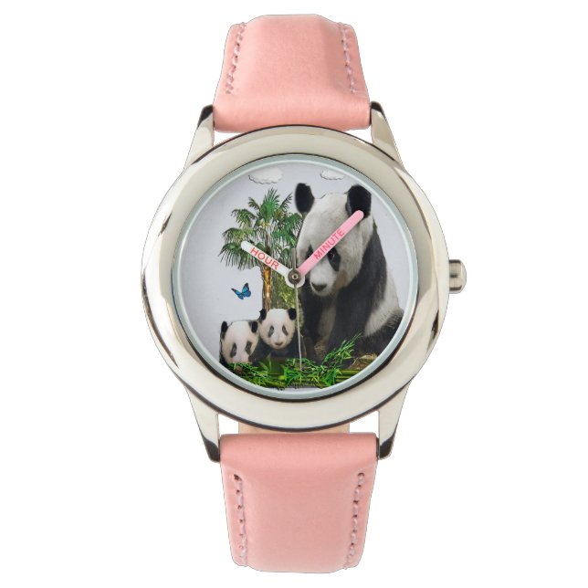 Panda bears girls watches (Front)