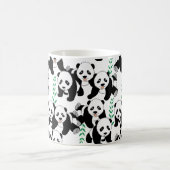 Panda Bears Graphic Coffee Mug (Center)