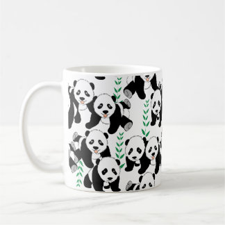 Panda Bears Graphic Coffee Mug