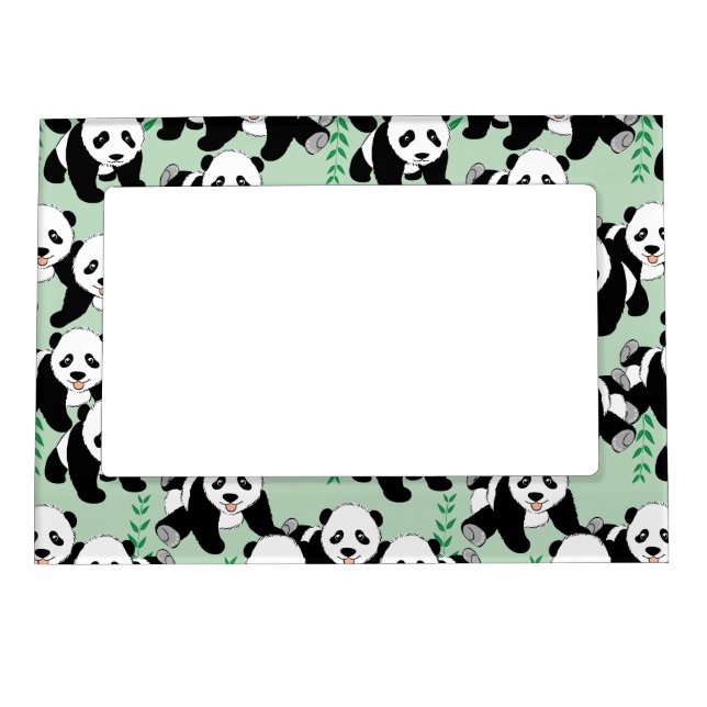 Panda Bears Graphic Magnetic Frame (Front)
