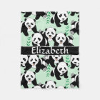 Panda Bears Graphic Pattern to Personalize