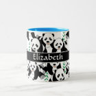 Panda Bears Graphic Pattern to Personalize