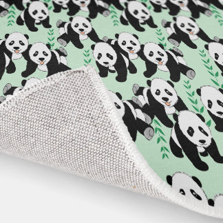 Panda Bears Graphic Rug