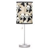 Panda Bears Graphic Table Lamp (Right)