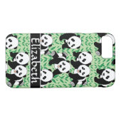 Panda Bears Graphic to Personalize Case-Mate iPhone Case (Back (Horizontal))