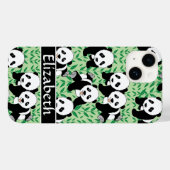 Panda Bears Graphic to Personalize Case-Mate iPhone Case (Back (Horizontal))