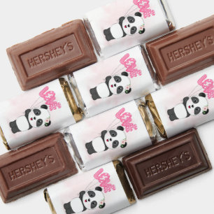 Panda Bears Hershey's Miniatures