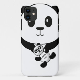 panda bears iphone case
