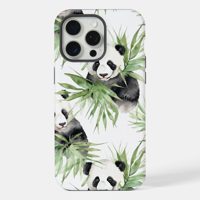 Panda Bears Iphone Case (Back)