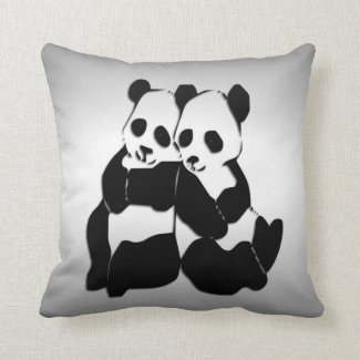 Panda Bears Pillows