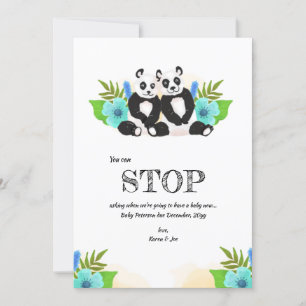 Panda Bears Pregnancy Announcement