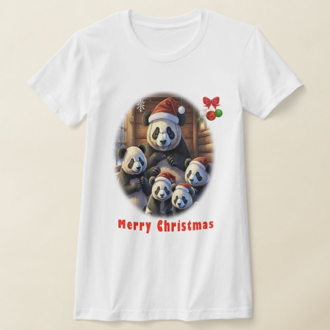 Panda Bears T-Shirt (Laydown)