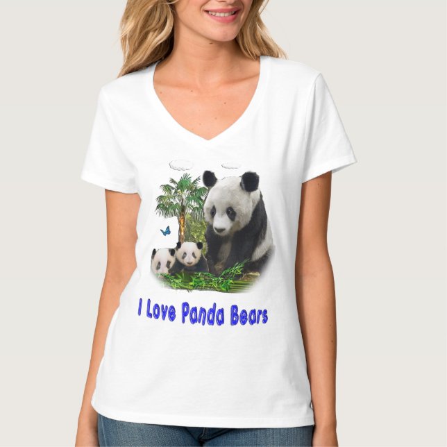 Panda Bears T-Shirt (Front)