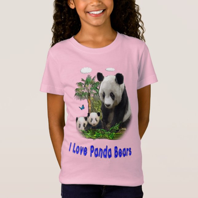 Panda bears t-shirts (Front)