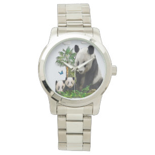 Panda bears womans watches