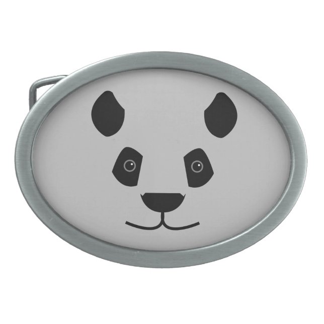 Panda Belt Buckle (Front)