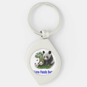 panda beras keychain