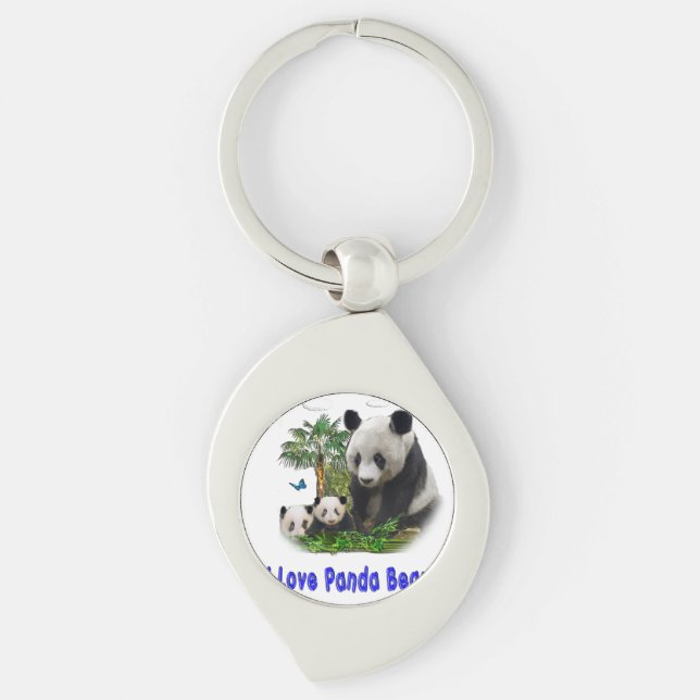 panda beras keychain (Front)