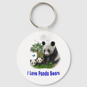 panda beras keychain