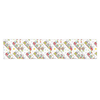PANDA-BIRTHDAY-02 SHORT TABLE RUNNER