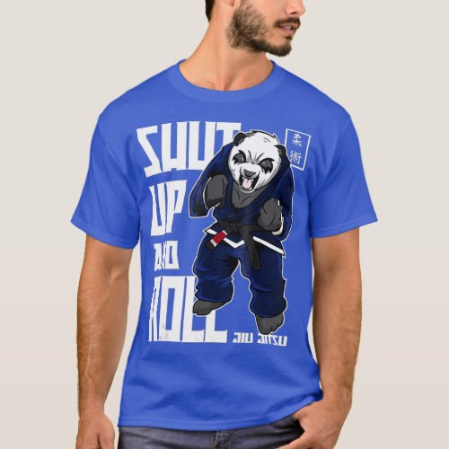 Panda Bjj Brazilian Jiu Jitsu Mma Bjj T_Shirt