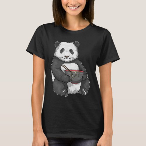 Panda Bowl Ramen T_Shirt