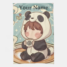 Panda Brew Absorbent Kitchen Dish Towel