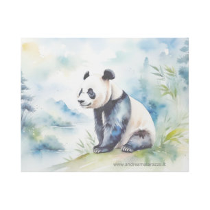 Panda brings good luck gallery wrap