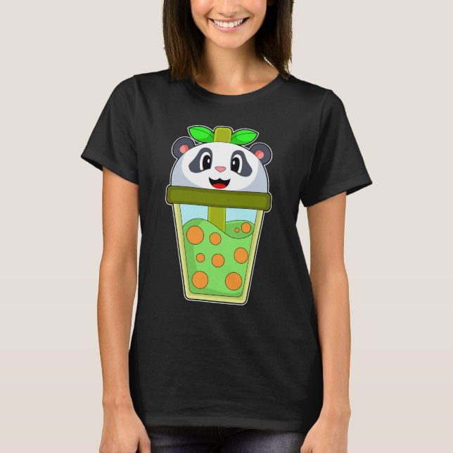 Panda Bubble Tea T-Shirt (Front)