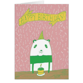 Panda Cake Cards