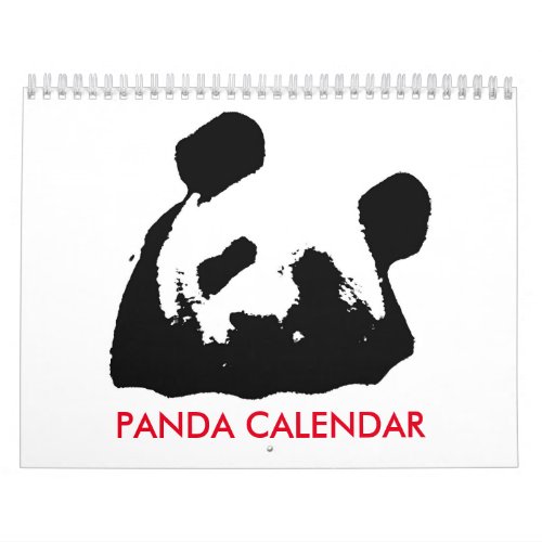 Panda Calendar