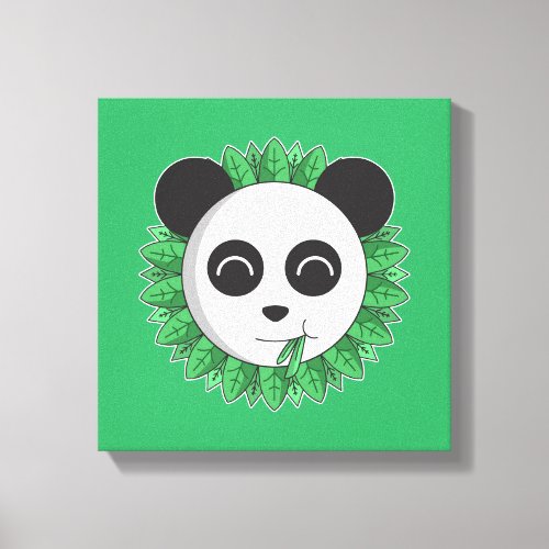 panda canvas print