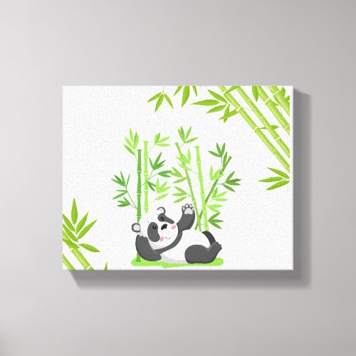 Panda Canvas Print