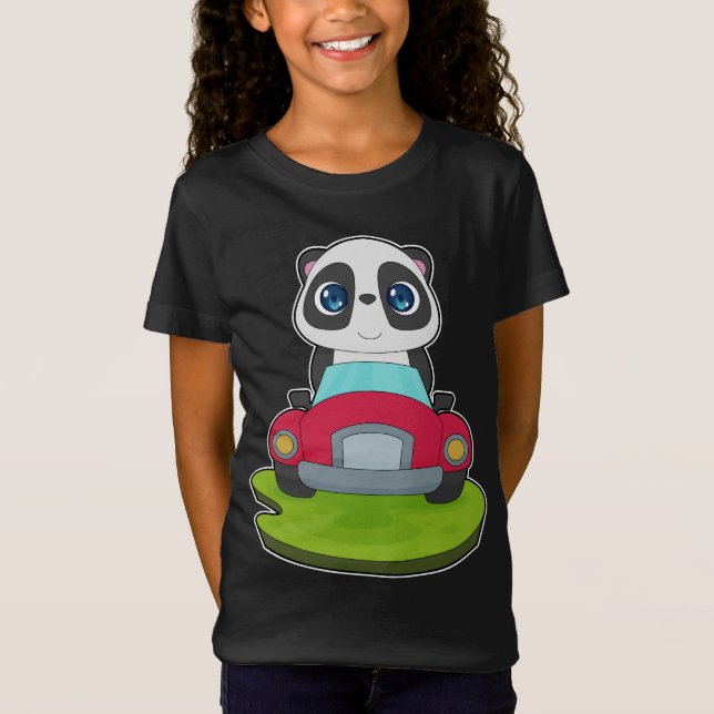 Panda Car T-Shirt (Front)